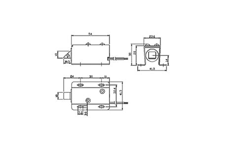 Robodo 12V Solenoid Lock for Doors and Cabinet | Solenoid Lock Assembly ...