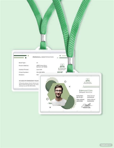 Image result for Computer ID Card