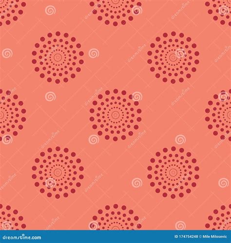 抽象虚圆圈 圆形点 圆和圆点无缝图案 向量例证. 插画 包括有 è®¾è®¡, žç¥¨, ä½œç, çœ‹æ ¿å ¡ - 174754248