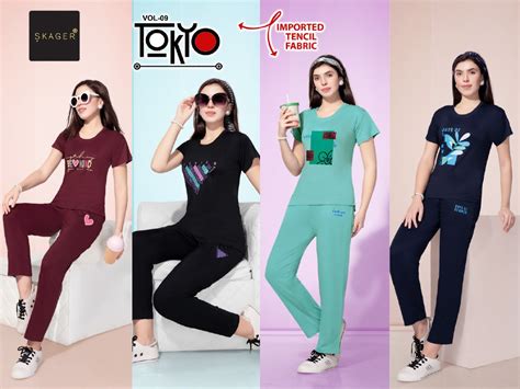 Tokyo Vol 9 Skager Imported Pyjama Night Suits Wholesaler Ahmedabad ...