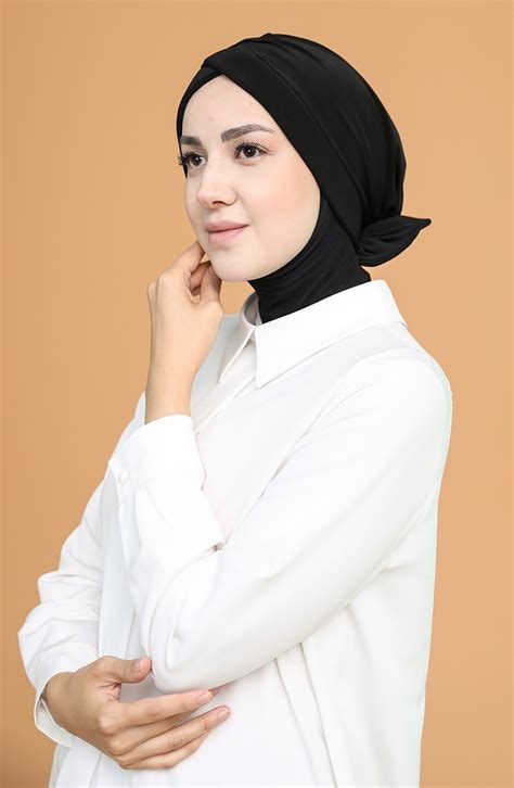 القبعات أسود 7041-01 | Sefamerve