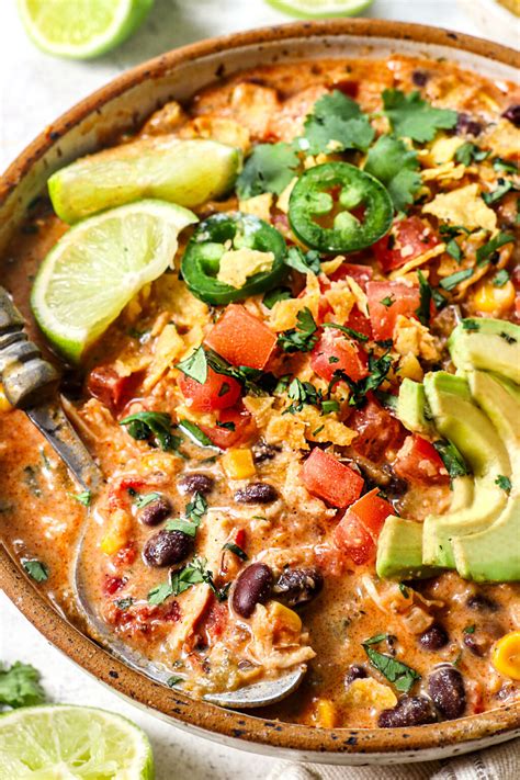 Chicken Taco Soup-Carlsbad Cravings