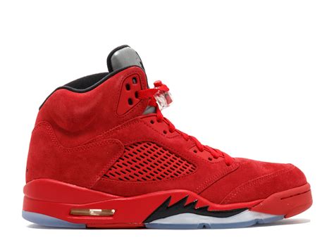 Jordan 5 Red Black