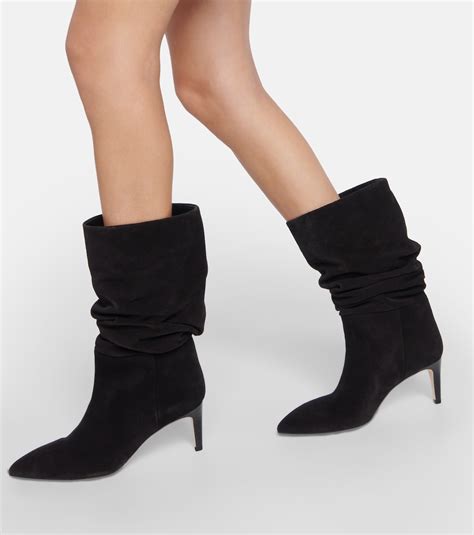 enjoy no sales tax New! Paris Texas black suede boots