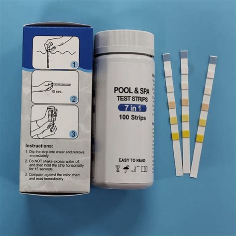 Pool Time Test Strip Instructions 的图像结果