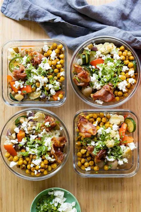 Nutritious Chickpea Meal Prep Bowls