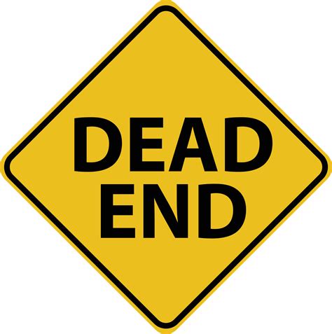 Image result for Dead-End Sign