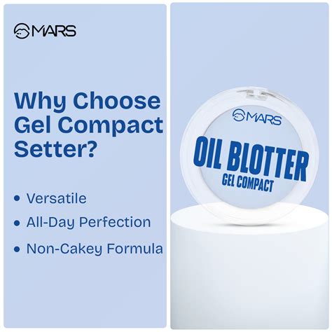 Buy Oil Blotter Gel Compact (5gm) | MARS Cosmetics | MARS Cosmetics