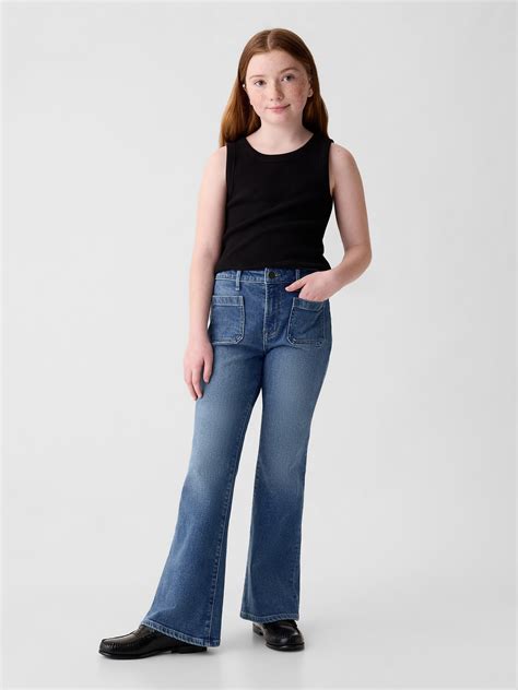 Kids High Rise '70s Flare Jeans | Gap