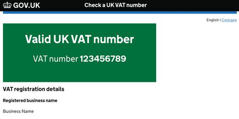 Image result for VAT Reference Number