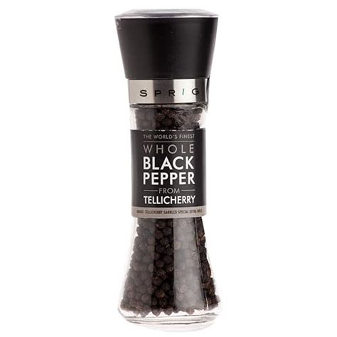 Sprig World’s Finest Black Pepper | Tellicherry Black Peppercorns ...
