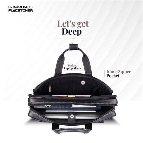 Expandable Leather Laptop Bag | 16 Inch – Hammonds Flycatcher
