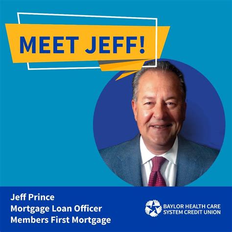 Baylor Health Care System Credit Union on LinkedIn: Meet Jeff Prince ...