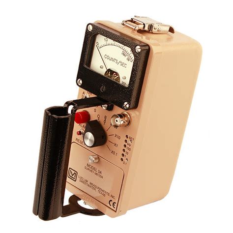 Gamma radiation scintillation detector - 3A - LUDLUM - with analog ...