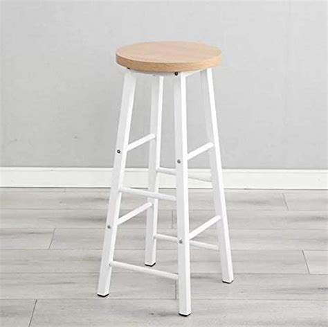 Indian Decor 45290 Classic Wooden Bar Stool Dining Breakfast Stool/Bar ...