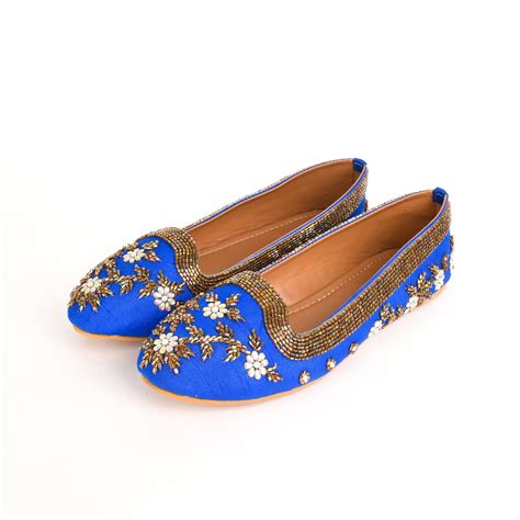 Blue Kutdana Ballerina – Solehouse.in