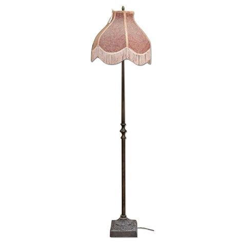 Antique Iron Floor Lamp - AptDeco
