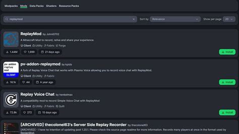 Image result for Minecraft Recording Mod