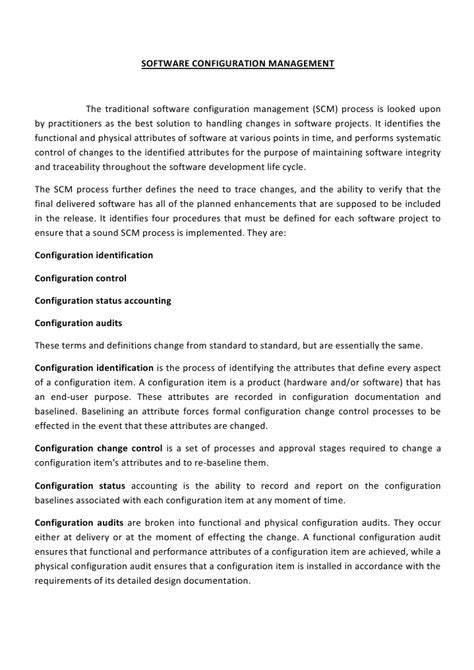 Image result for Configuration Management in Software Engineering