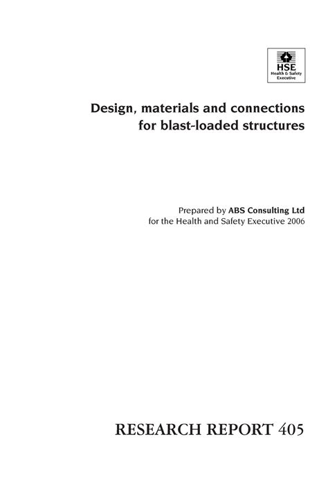 Blast-Design - Blast design - HSE Health & Safety Executive Design ...