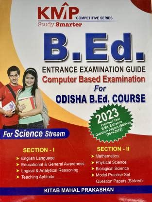 Odisha B.Ed Entrance Examination Guide For Science Stream 2023: Buy ...