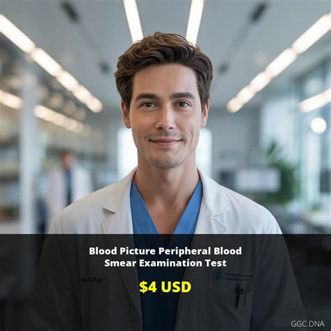 Blood Picture Peripheral Blood Smear Examination Test - $4 USD | Comprehensive Blood Analysis ...