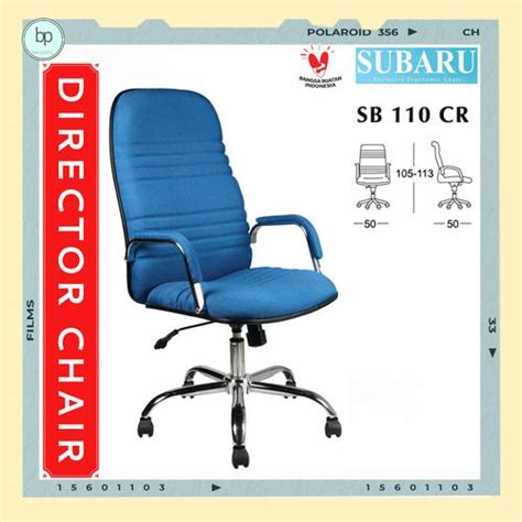 Jual Kursi kerja kursi kantor Subaru SB 110 CR-Chrome Footbase ...