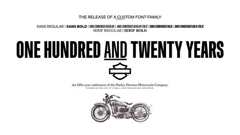 Harley-Davidson font — segura