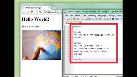 HTML Homepage 的图像结果