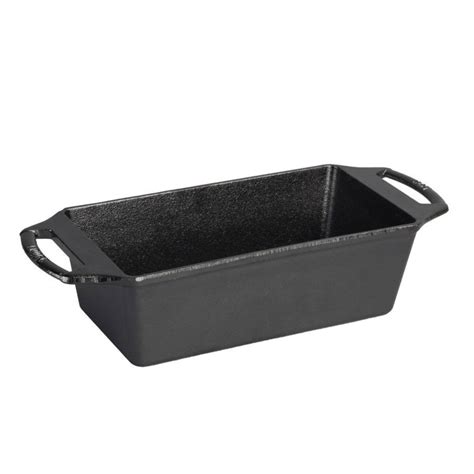 Loaf Tin: 4Lb Lodge Loaf Pan, Cast Iron - The Big Kitchen - Cookware ...