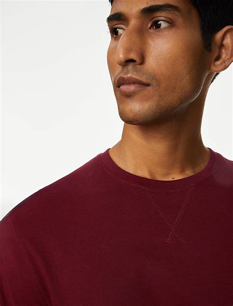 Buy Set of 2 Pure Cotton Full Sleeve T-Shirt with Plaid Drawstring ...