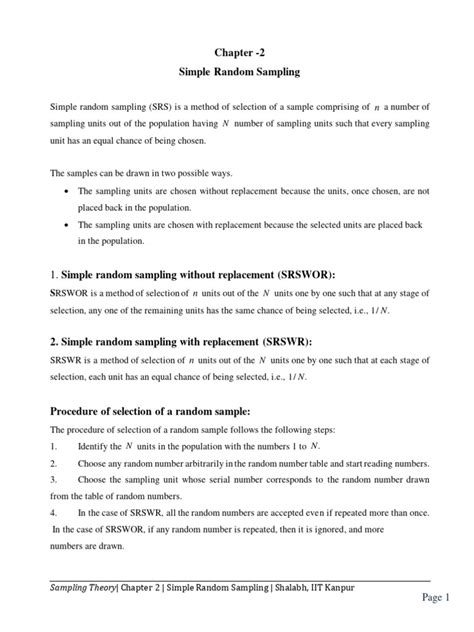 Image result for Random Sampling Formula