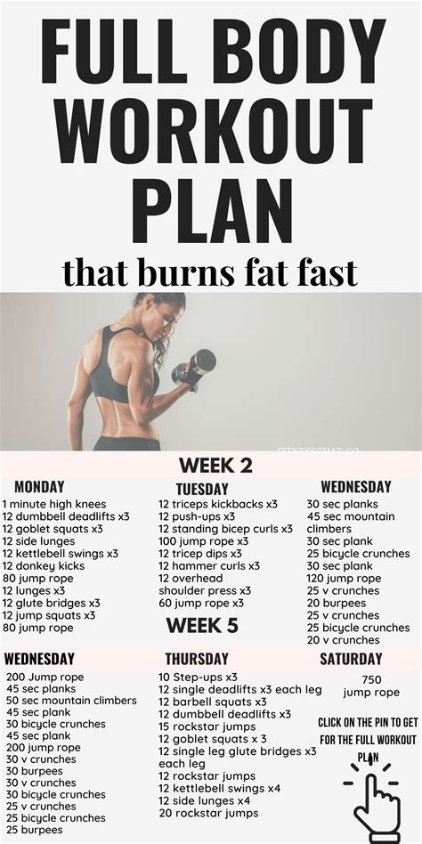 6 week summer body workout plan– your bikini body workout plan – Artofit