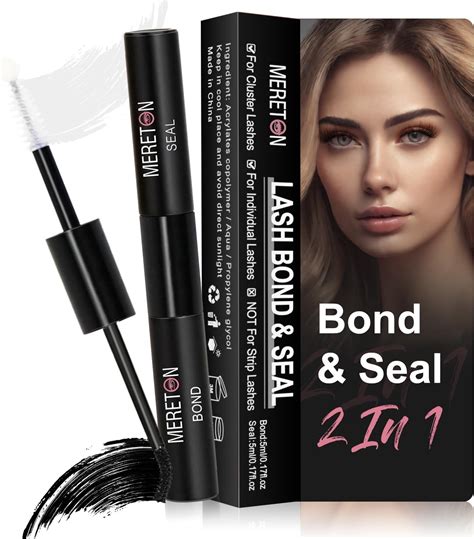 Amazon.com: Lash Bond and Seal, Lash Cluster Glue for DIY Eyelash ...