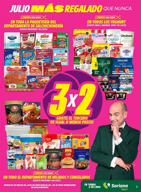 Ofertas de Soriana Julio Regalado 2025 en despensa