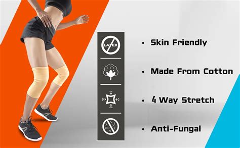 Buy Vissco Tubular Elastic Knee Cap, Knee Support to provide Knee Pain ...