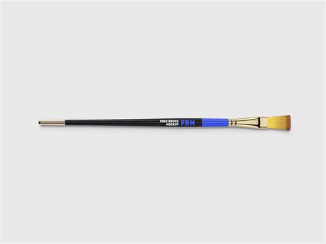 Free Paint Brushes Mockup Psd