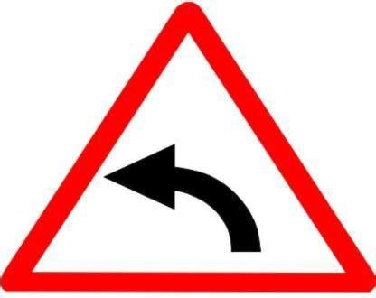 parth Left Hand Curve Emergency Sign Price in India - Buy parth Left ...