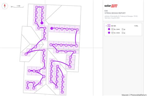 Voll-Belegung kompliziertes Altbaudach, 24kWp, 60x MB 400 White ...
