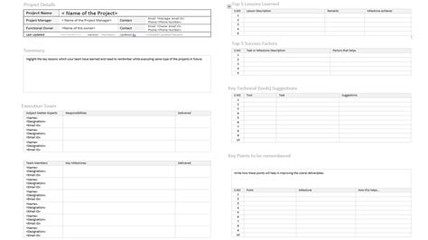 Image result for Project Lessons Learned Info Graphic