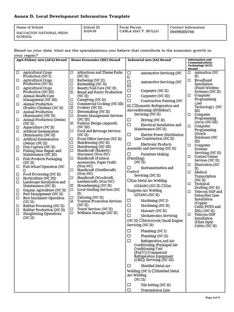 Local Economic Development Plan Sample Document 的图像结果