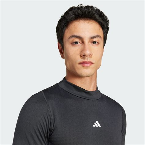 adidas Techfit COLD.RDY Training Long Sleeve Tee - Black | Free ...