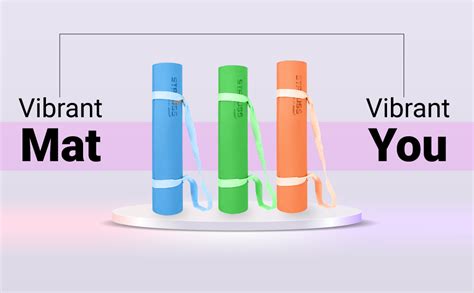 Buy STRAUSS EVA Yoga Mat with Carry Strap | Non-Slip Exercise Mat for ...