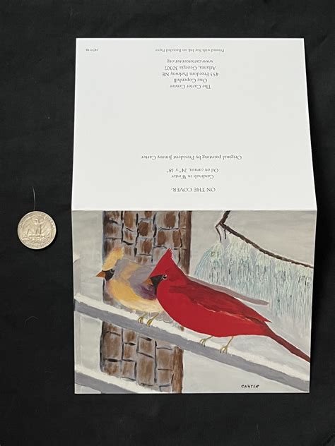 Jimmy Carter Centre Christmas Card – Bill’s Political Shoppe