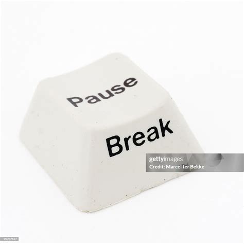 Pause And Break Key Of Keyboard High-Res Stock Photo - Getty Images