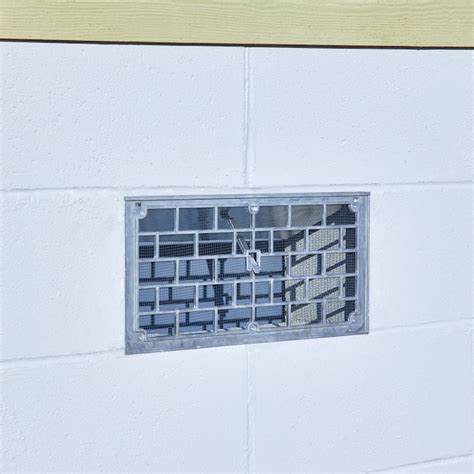 Master Flow Foundation Vent 16-Inches x 8-Inches Aluminum Foundation ...