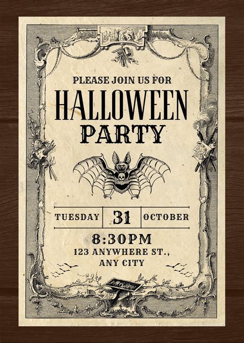 Printable Halloween Invitations