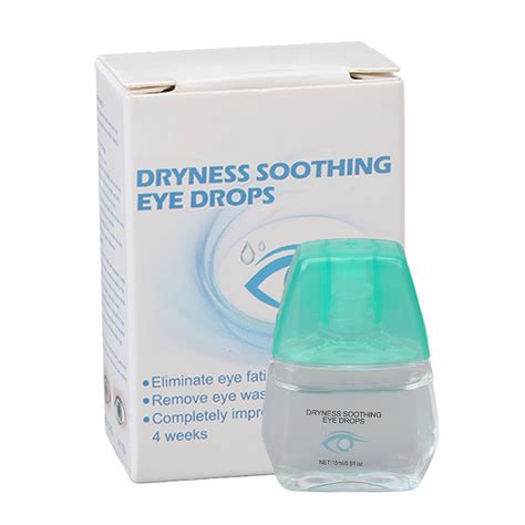 Gotas para los ojos 15 ml Gotas para aliviar la sequedad ocular Dolor seco Cansancio ...