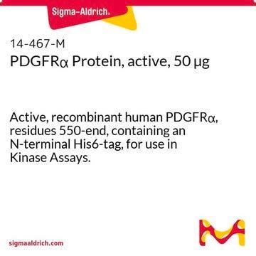 PDGFRα Protein, active, 50 µg Active, recombinant human PDGFRα ...