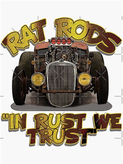 Image result for In Rust We Trust Sticker